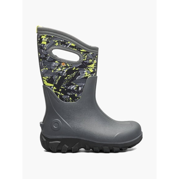 Bogs Classic Seamless Edgy Camo Kids Waterproof Boots