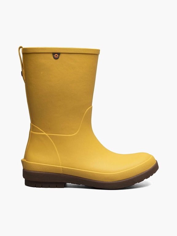 Footwear Amanda II Mid Women's Rain Boots, Mustard, 9 M