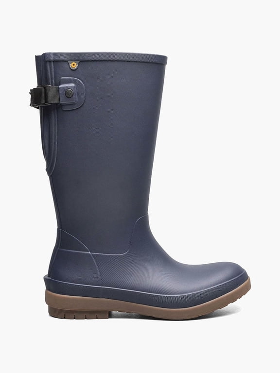Footwear Amanda II Tall Women's Rain Boots, Navy, 8 M