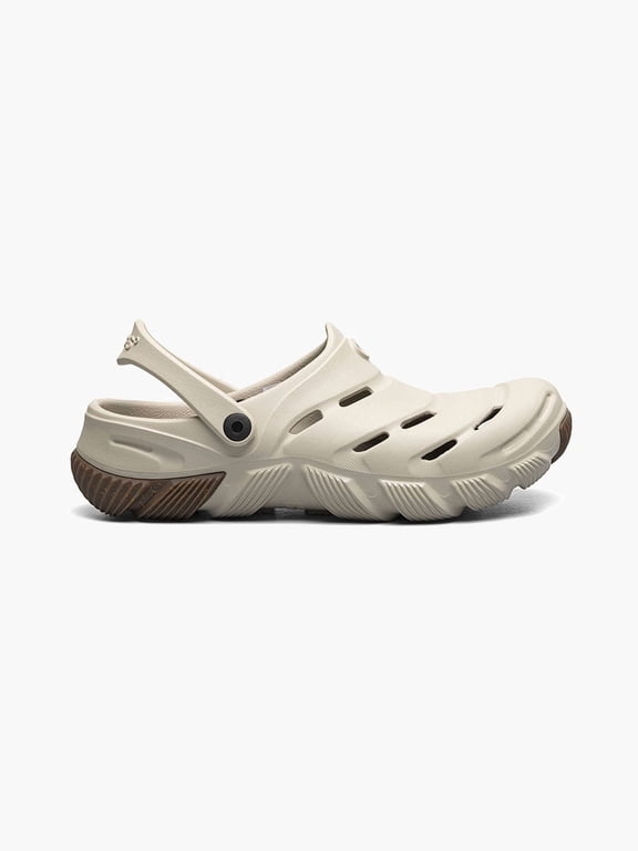 Footwear Boga Unisex Waterproof Slip On Clogs, Oatmeal, 6/Men-8/Women