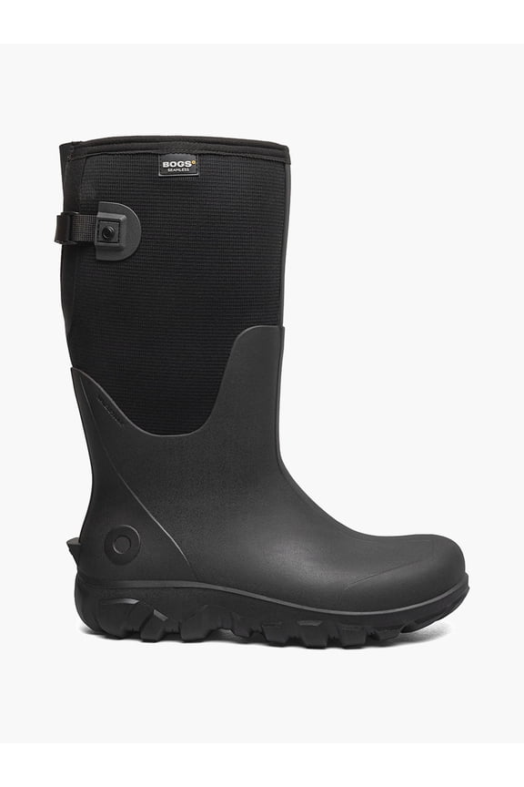 Footwear Classic Seamless Adjustable Calf Men's Farm Boots, Black, 14 M
