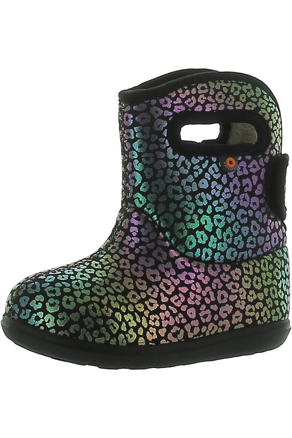 Girls Animal Print Toddler Winter & Snow Boots