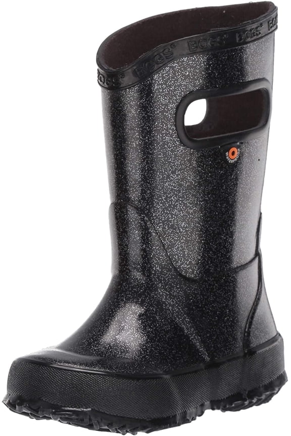 Girls' Glitter Rain Boot Round Toe - 72399-001 10 D