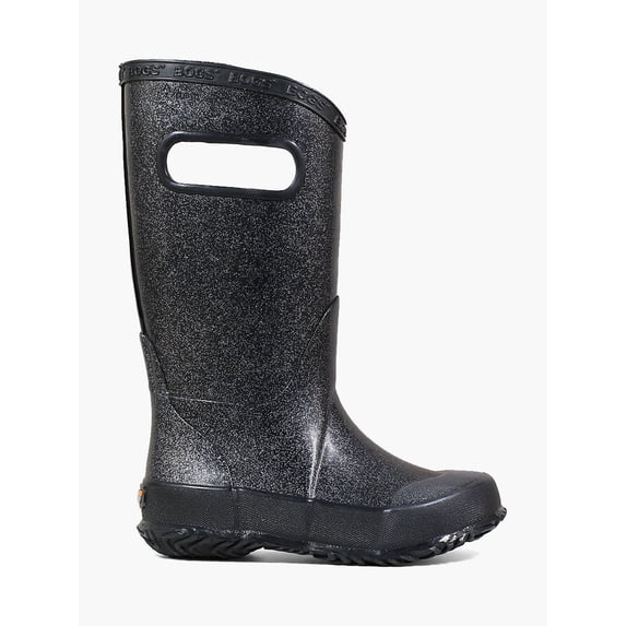 Bogs Girls' Glitter Rain Boot Round Toe - 72399-001 7 D