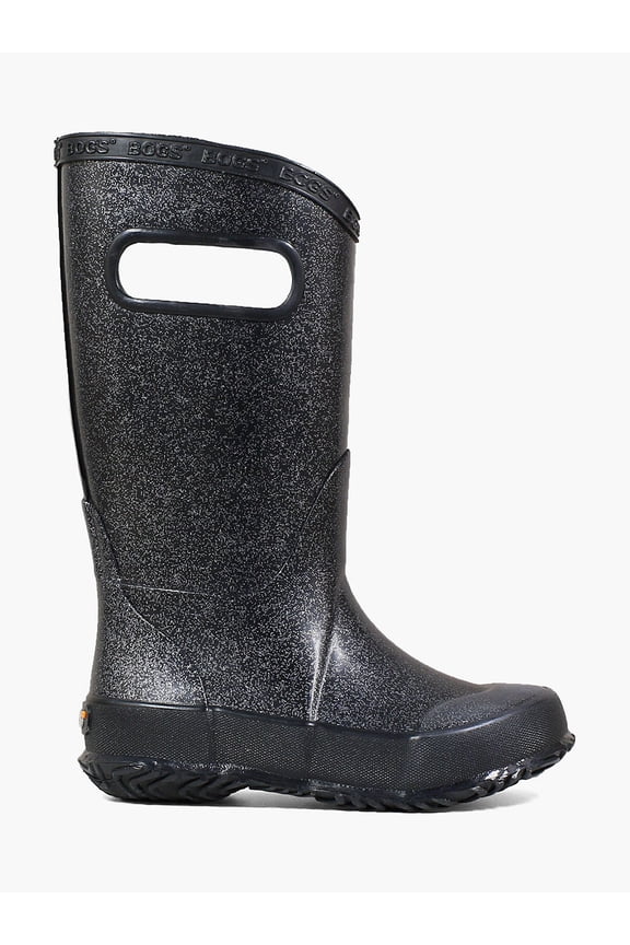 Girls' Glitter Rain Boot Round Toe - 72399-001 9 D
