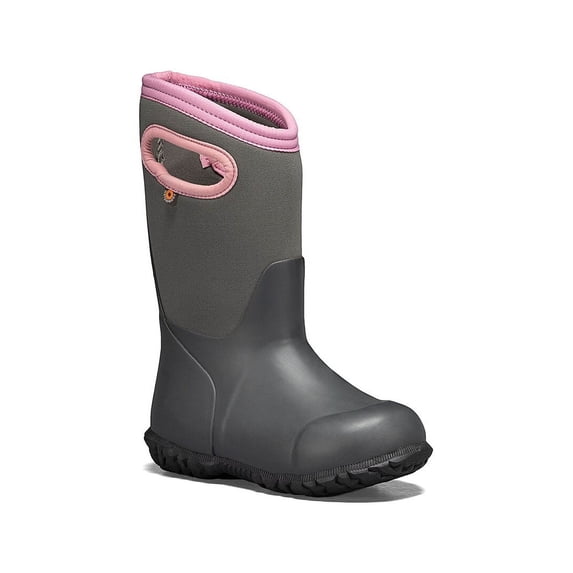 Bogs Girls' York Solid Rain Boot Round Toe - 72601-020 3 D