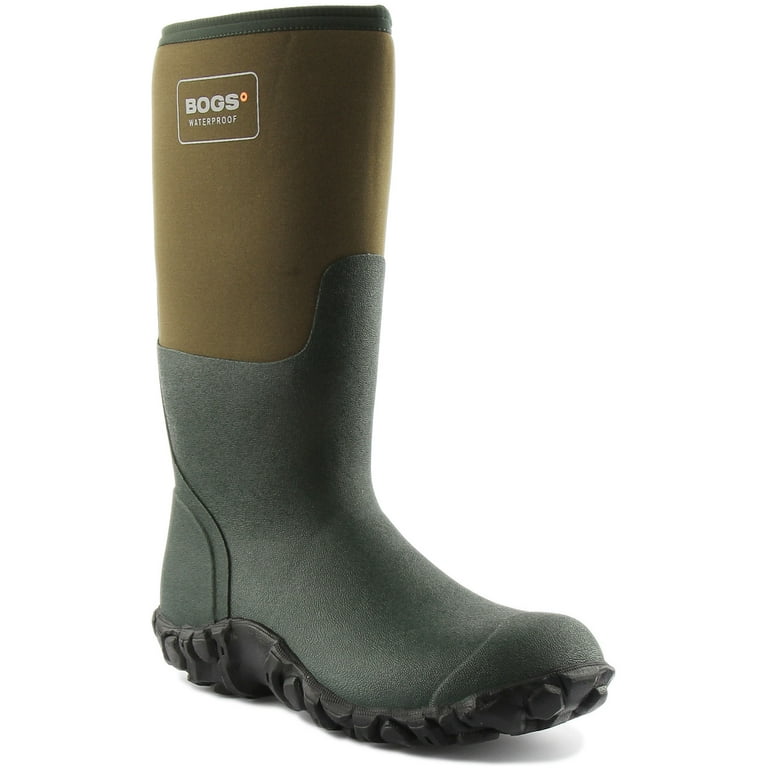 Bogs M Mesa Men s Waterproof Insulated Winter Boots In Olive Size 8 Walmart