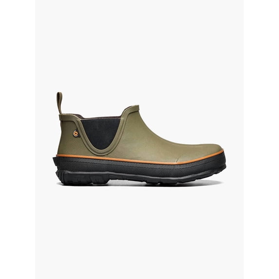 Bogs Footwear Digger Slip Men's Waterproof Slip Ons, Olive, 11 M