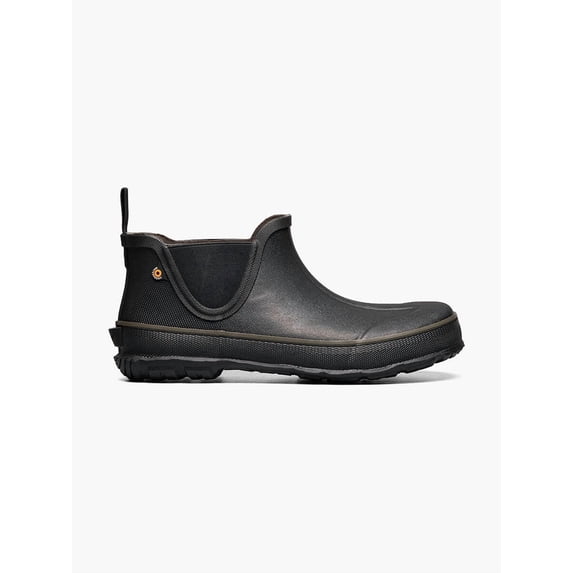 Bogs Footwear Digger Slip Men's Waterproof Slip Ons, Black, 8 M