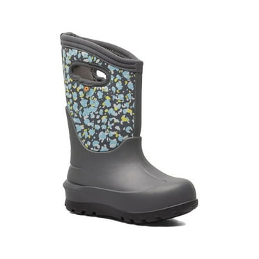 Bogs Neo Classic Animal Boot, 6, Grey