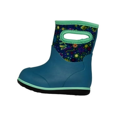 Bogs Outdoor Boots Girls Baby Classic Neon Unicorn Indigo Multi 73126I