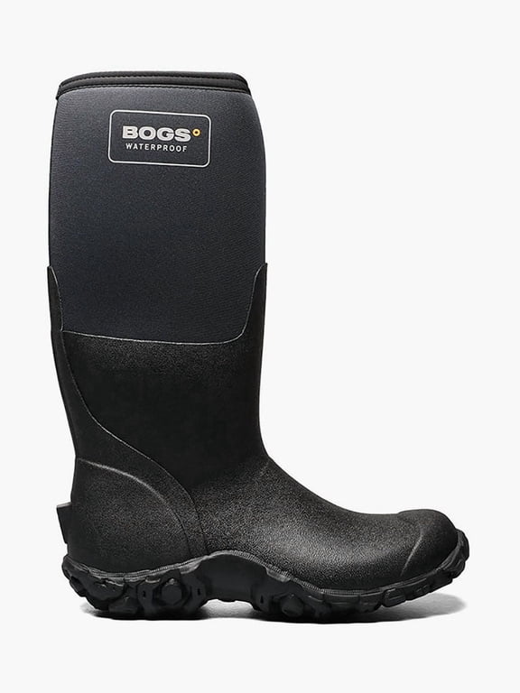 Footwear Mesa Solid Men's Insulated Waterproof Boots, Black, 11 M