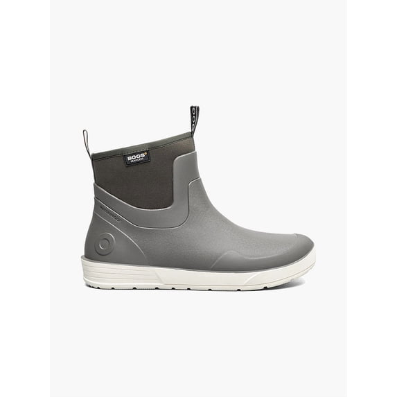 Bogs Rockaway Seamless Chelsea Men's Casual Boots, Grey Multi, 7 M