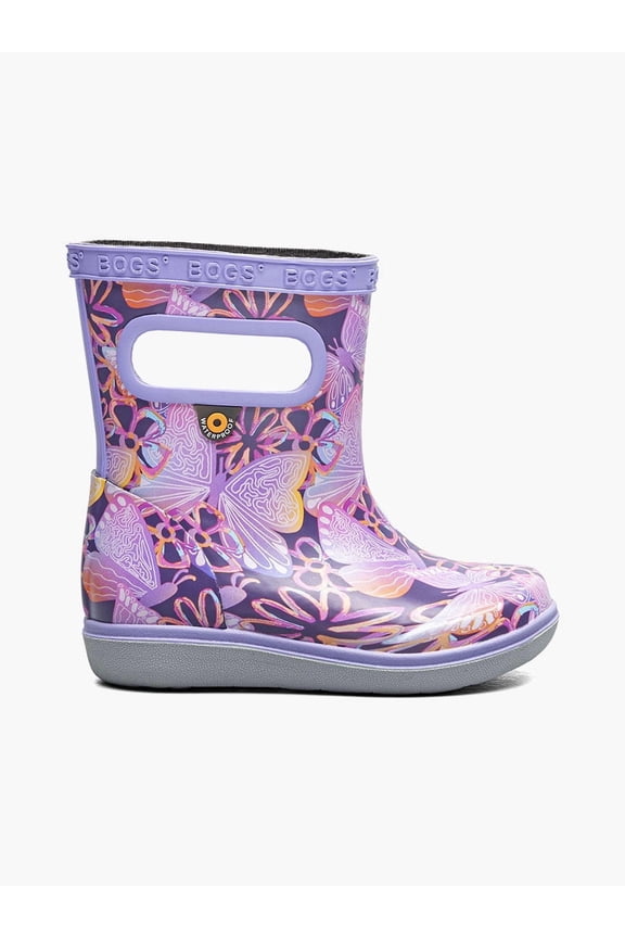 Skipper II Solar Butterfly Kids Boots, Purple Multi, 9 M Little Kid