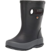 BOGS Unisex Kids Skipper Solid Rainboot Black - 72225K-001