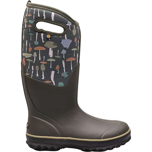 Bogs Women's Classic Tall Mushrooms Boot