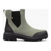 Bogs Holly Chelsea Leather Boot Green Ash 72839-337 Womens Size 7