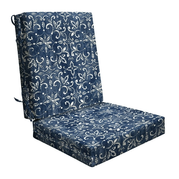 Boheme Indigo Essentials Dining Chair Cushion