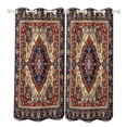 thumbnail image 1 of Bohemia 2 Panels Blackout Curtains for Bedroom Living Room Drapes Kitchen Room Window Blackout Curtain Grommet, 1 of 6
