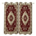 thumbnail image 1 of Bohemia 2 Panels Blackout Curtains for Bedroom Living Room Drapes Kitchen Room Window Blackout Curtain Grommet, 1 of 6