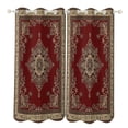 thumbnail image 1 of Bohemia 2pcs Blackout Curtains For Living Room Bedroom Grommet Top Window Set for Left And Right Biparting Open, 1 of 6