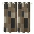 thumbnail image 1 of Bohemia 2pcs Blackout Curtains For Living Room Bedroom Grommet Top Window Set for Left And Right Biparting Open, 1 of 6