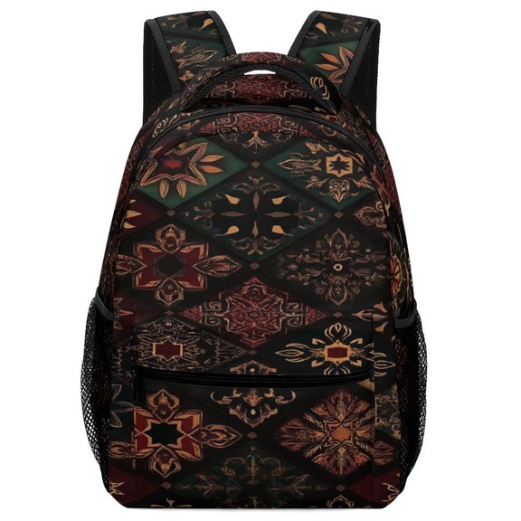 Bohemia Backpack Men Women Teenage Daypack College Canvas Bags Lightweight