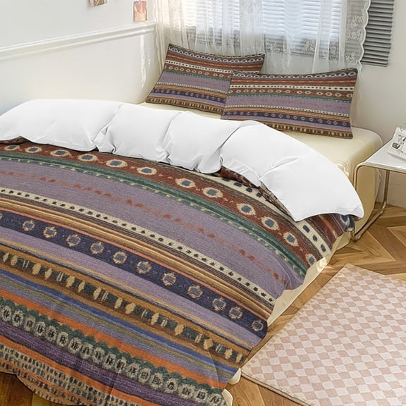 Bohemia Bedding Set Duvet Cover Couple Bedclothes Pillowcase Customized Home Textiles Bed Set for Queen Size
