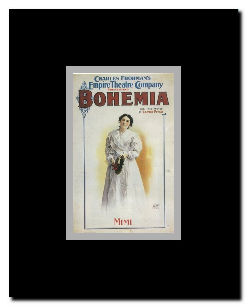 Bohemia (Broadway) Framed Movie Poster