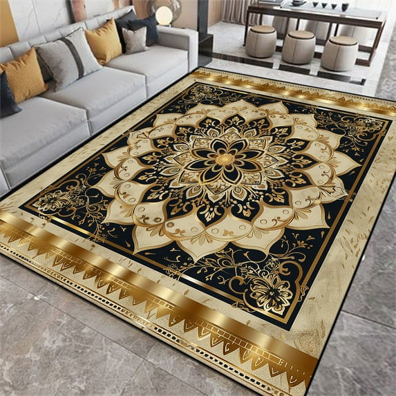Bohemia Carpet for Living Room Luxury Bedroom r Carpets Non-Slip Soft Custom Rug Large Size Cloakroo