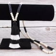 thumbnail image 1 of Bohemia Confetti Wood Bead Chain Layering Tassel Boho Pendant Sweater Necklace, 1 of 3