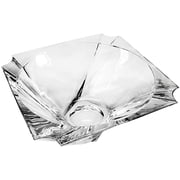 Bohemia Crystal BowlBalzac ، 10.5 قطر طبق كريستال زخرفي ، حلوى مركزية أنيقة هدية وعاء الفاكهة
