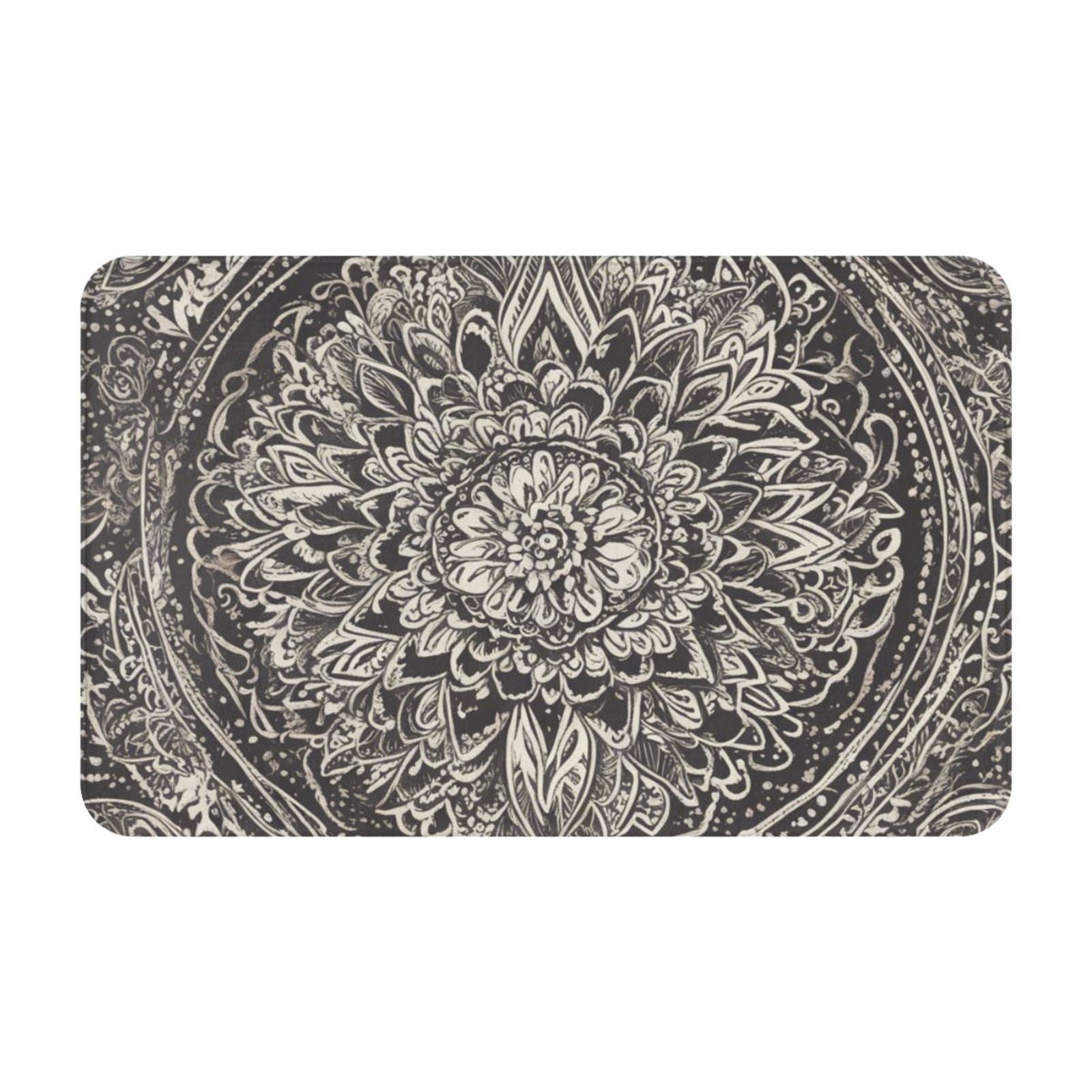 Drak Rugs Bohemia Dark Rugs Washable Cover Floor Rug Carpets Home Decorations for ...