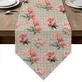 Bohemia Floral Table Runner Linen Burlap Table Runner 108 Inches Long ...
