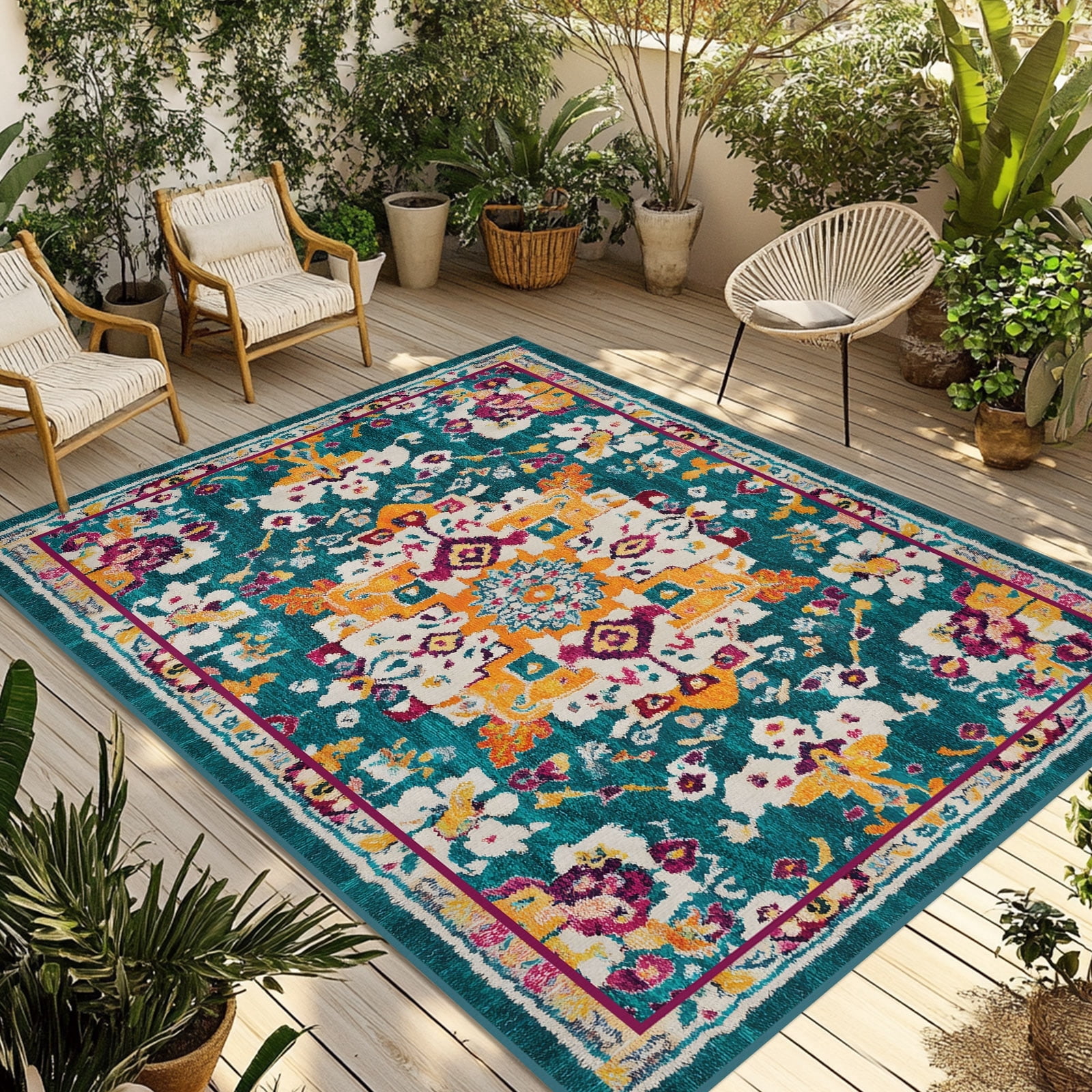 Bohemian Outdoor Rug