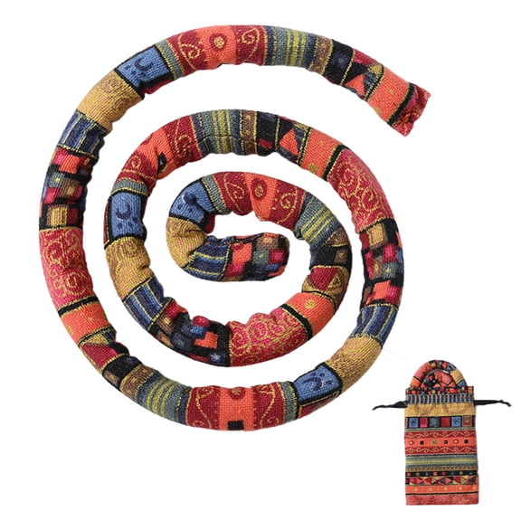 Bohemia Hair Scarf Twist Lock Hair Tie for Girl Ponytail Holders Lock Hair Tie