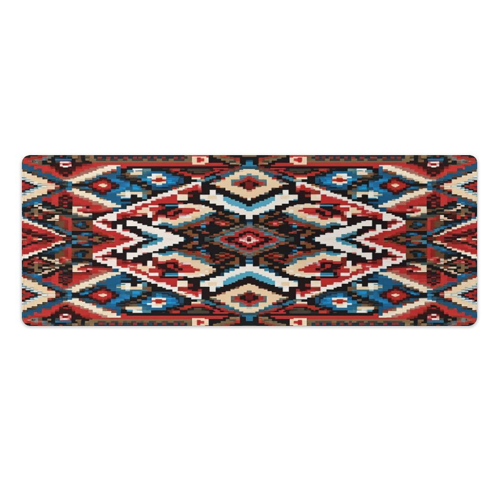 Bohemia Kitchen Rugs Pvc Mats Set of 2 Pieces Non Slip Soft Cushioned ...