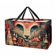 thumbnail image 1 of Bohemia Large Capacity Reusable Foldable Laundry Organizer Bag with Oxford Cloth Material, 1 of 7