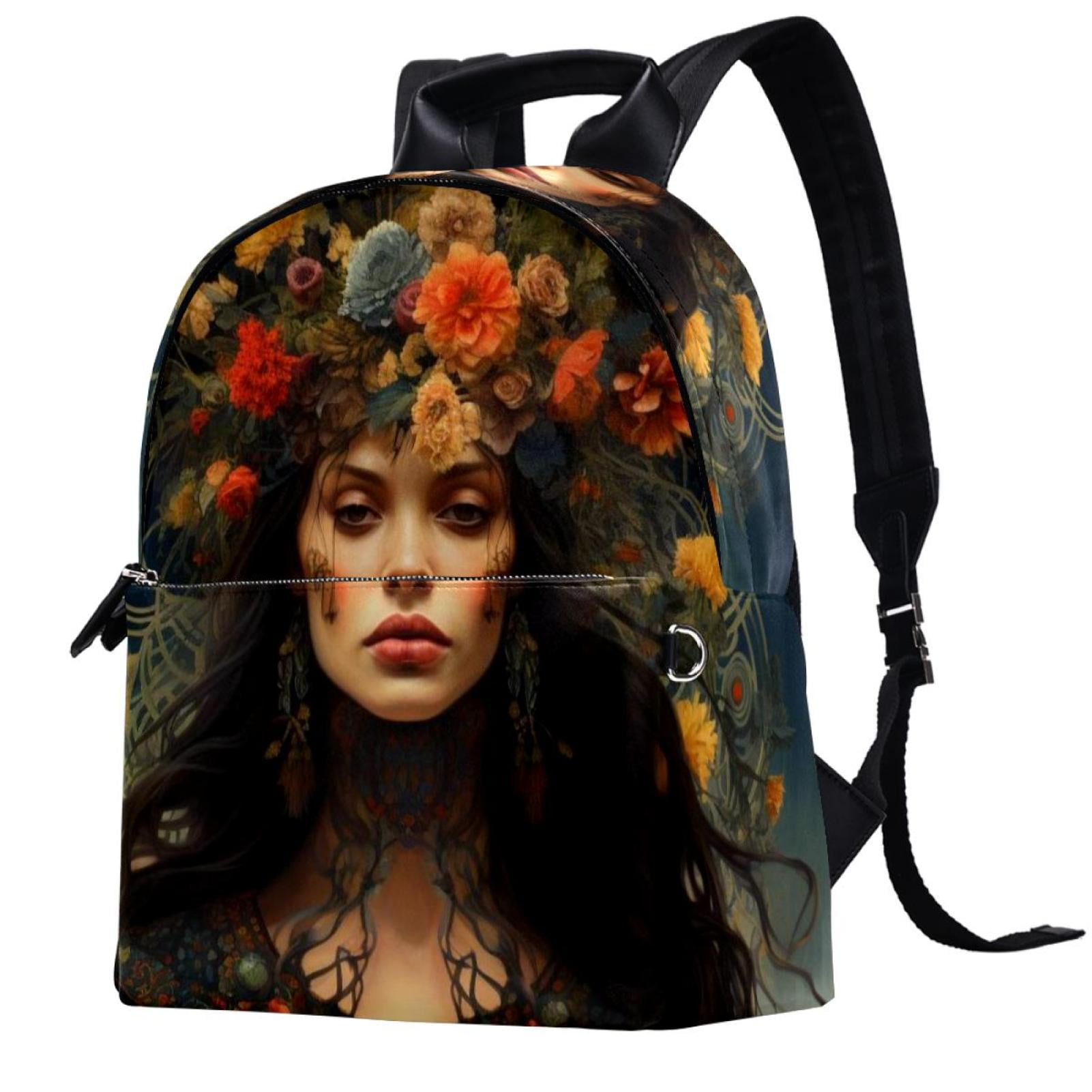 Bohemia Leather Smart Backpack with Adjustable Shoulder Straps, Large