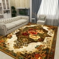 thumbnail image 1 of Bohemia Living Room Rugs High-end Luxury American Retro Carpet Bedroom Bed End Anti-slip Large Area, 1 of 5