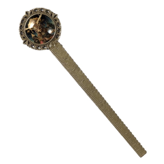 Bohemia Lovable Lace Bookmark in Antique Bronze: a Must-Have Book Accessory for Readers!