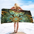 thumbnail image 1 of Bohemia Mandala Beach Towel Geometric Patterns Bath Towels Bathroom Sport Bar Towel Microfiber Shower Quick Dry Swimming Cover, 1 of 1