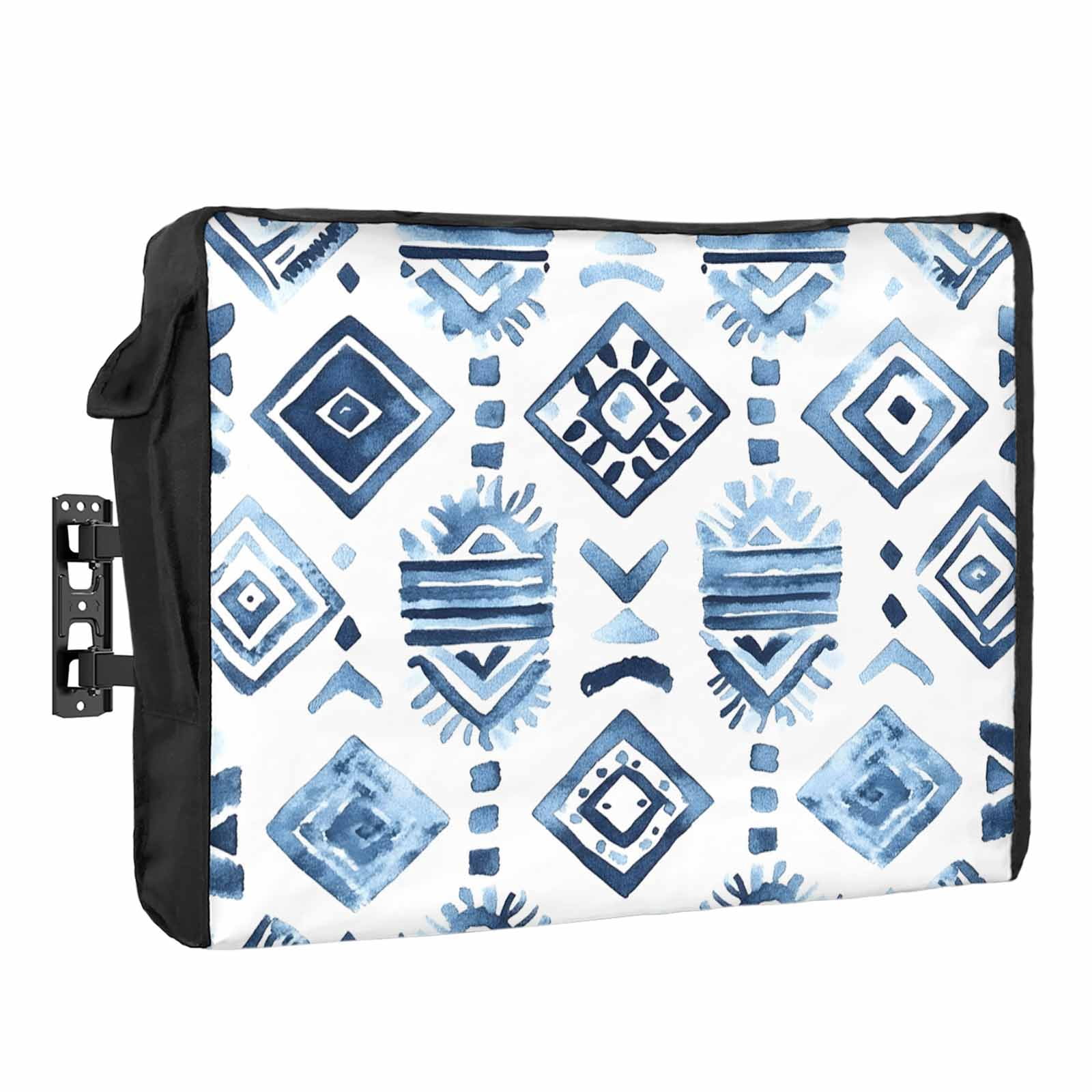 Bohemia Outdoor TV Cover 30 to 32 inch Weatherproof Waterproof, Blue ...
