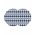 thumbnail image 1 of Bohemia Round 13 Inch Placemats Set of 2, Minimalist Geometric Pattern Abstract Dark Blue HeatResistant Non Slip Place Mats for Dining Table, Wipeable Braided Kitchen Table Mats for Housewarming, 1 of 9
