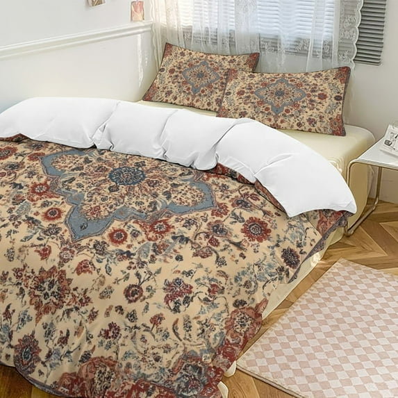 Bohemia Set Duvet Cover Bedding Set Duvet Cover Polyester Quilt Cover for Twin Size