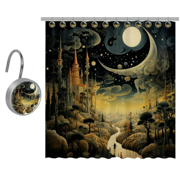 Bohemia Shower Curtain for Bathroom