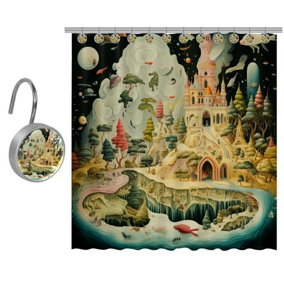 Bohemia Shower Curtain for Bathroom