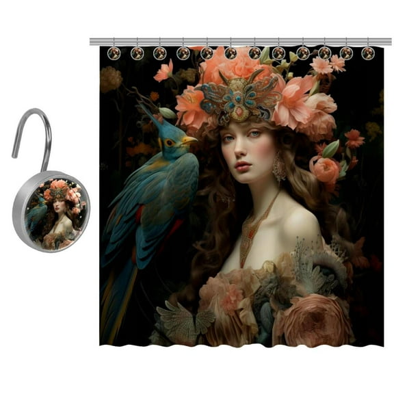 Bohemia Shower Curtain for Bathroom