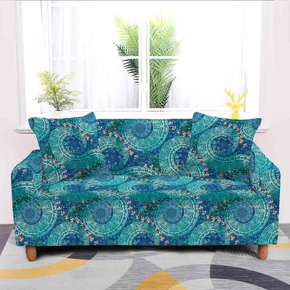 Bohemia Slipcovers Sofas Cover Mandala Pattern Covers Towel Living Room