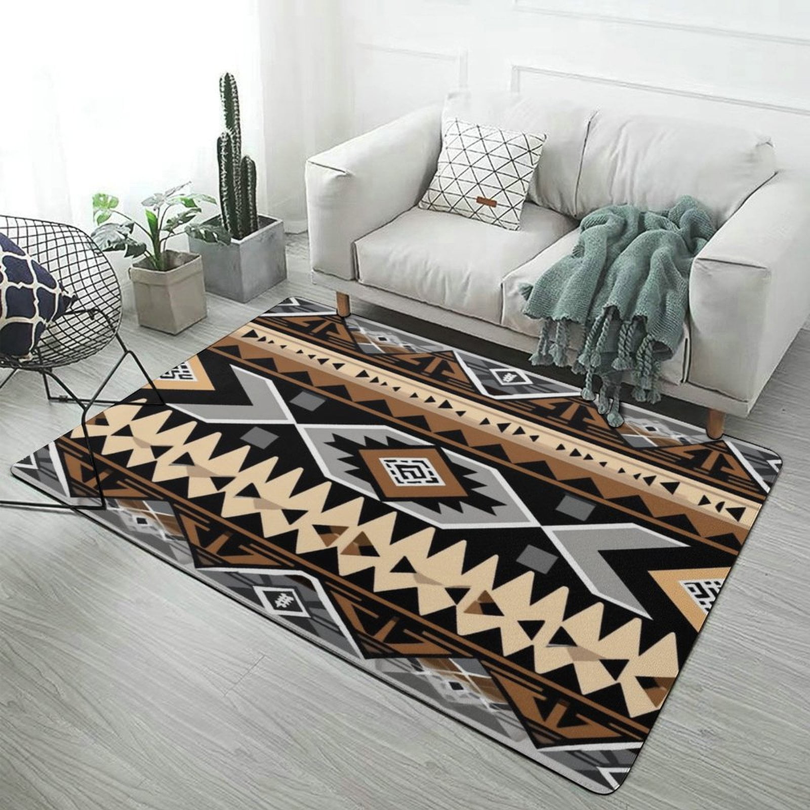 Bohemia Soft Comfy Area Rugs Carpet Suitable for Living Room Kitchen ...